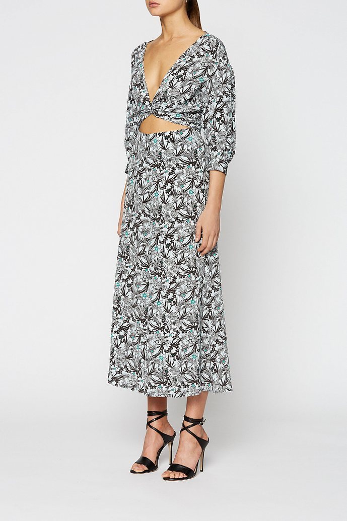 Rent a Scanlan Theodore Cdc Stripe Palm Wrap Jumpsuit