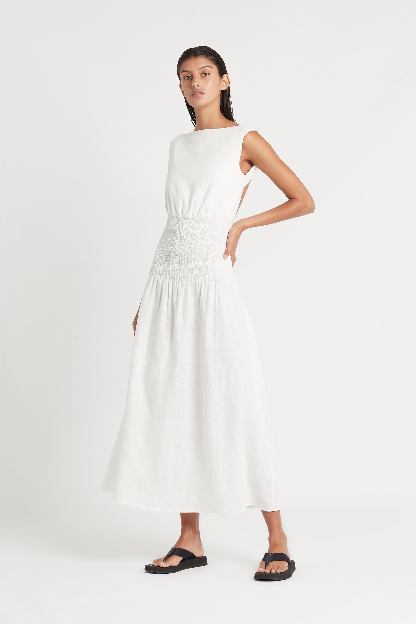 Borrow a Sir The Label Lorena Open Back