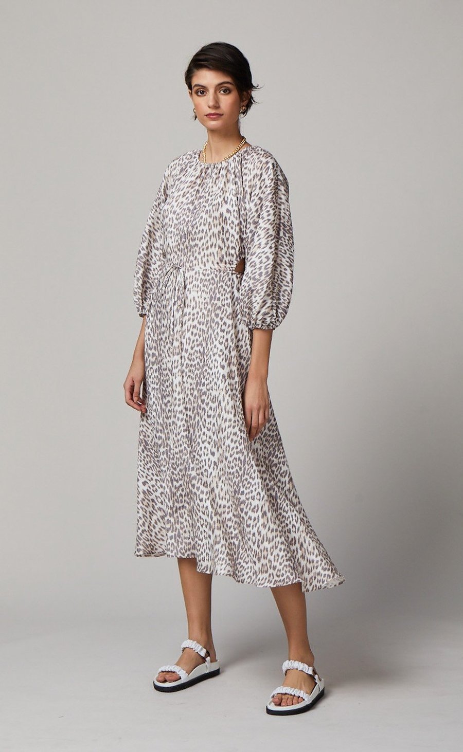 Affordable Bec & Bridge Ocelot Midi Dress