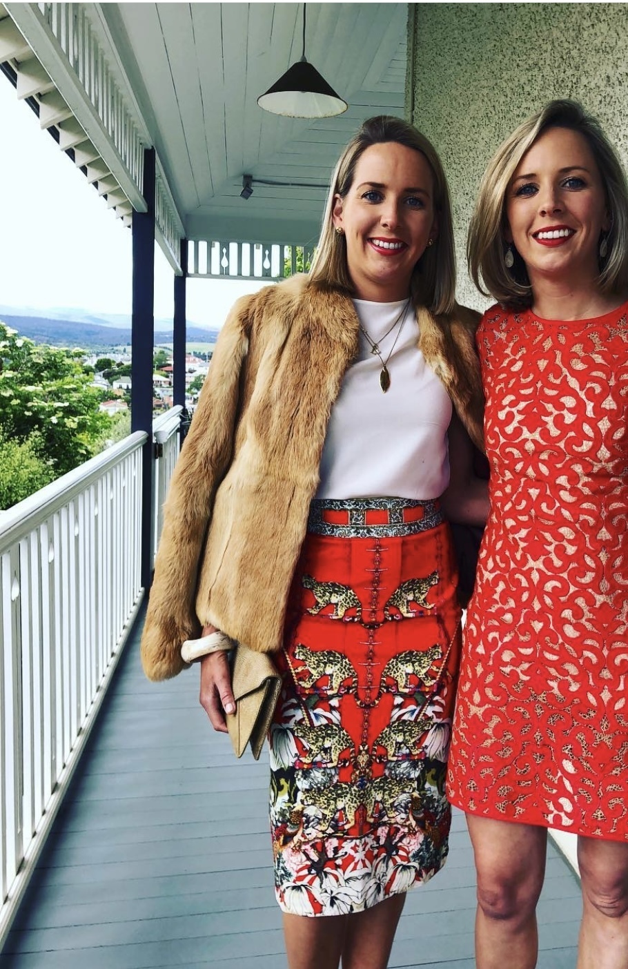 Borrow a Camilla Leopard Skirt