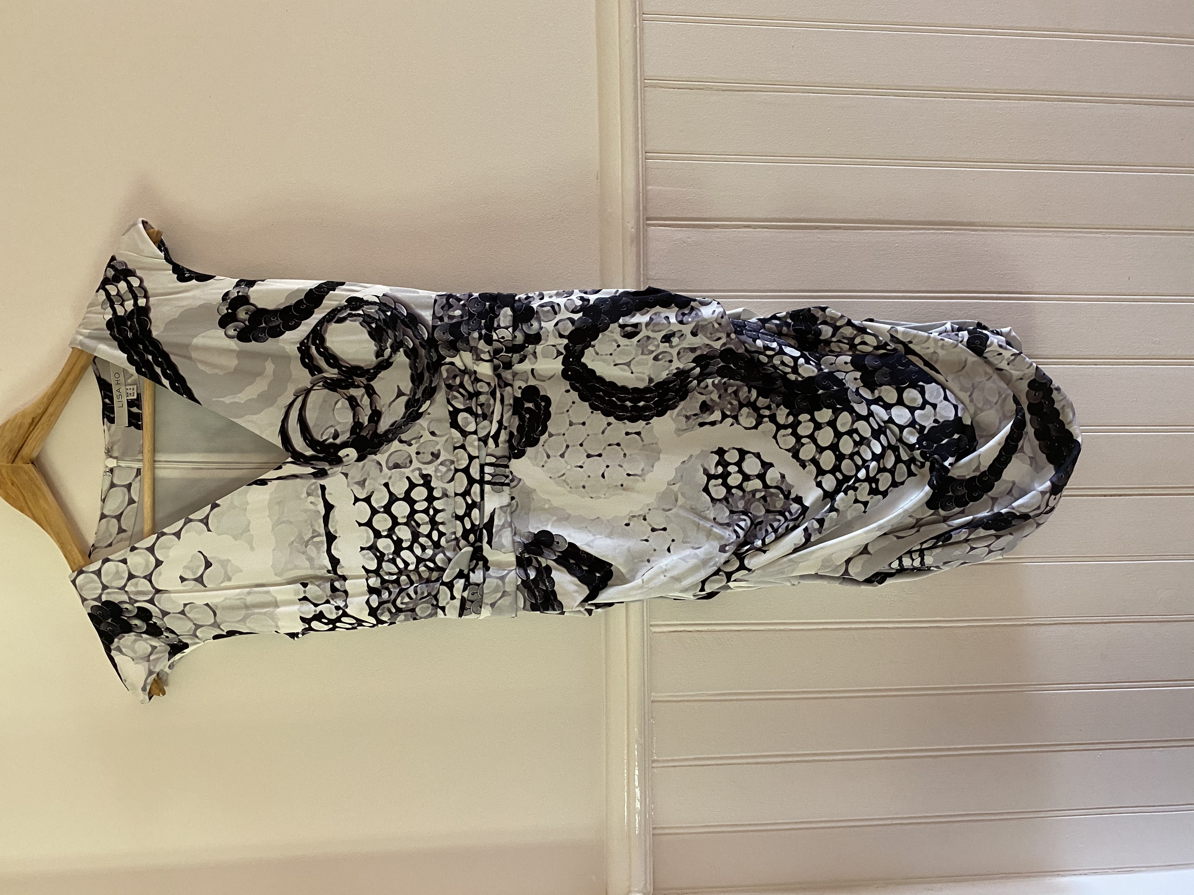 For rent a Lisa Ho Sequin Print Dress