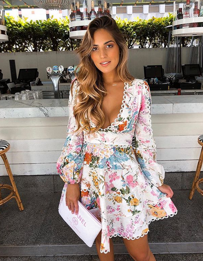 Formal rental Zimmermann Heathers Flounce Floral Dress