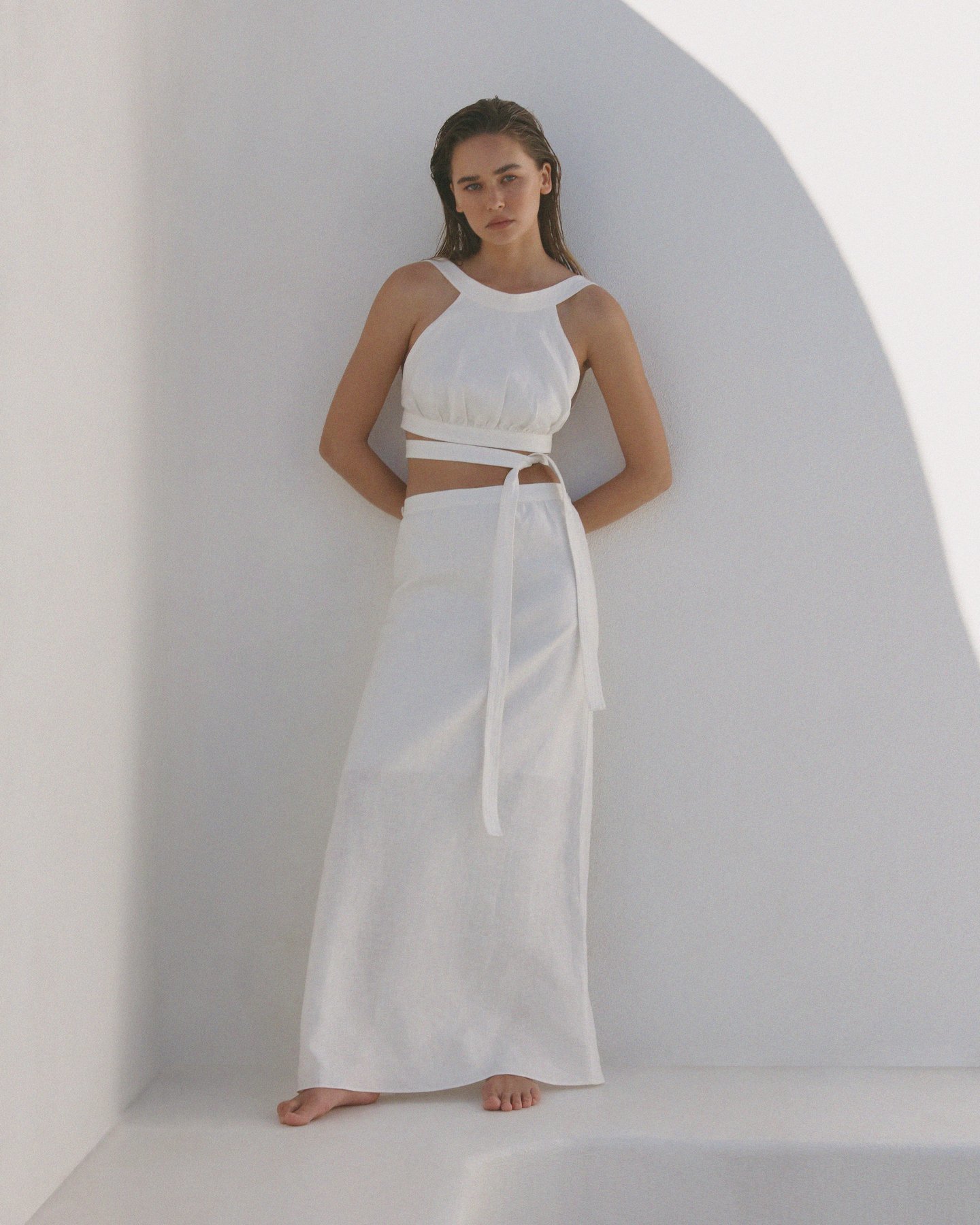 Formal rental Sir The Label Ambroise Open Back Gown