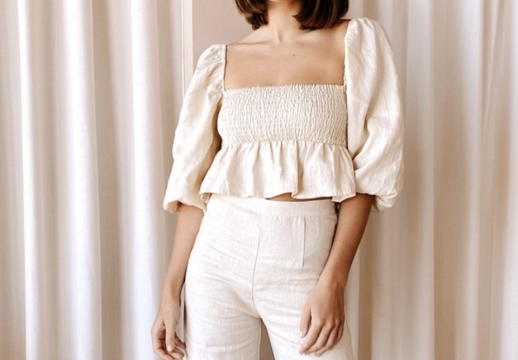 Cheap designer Faithfull The Brand Robina Top