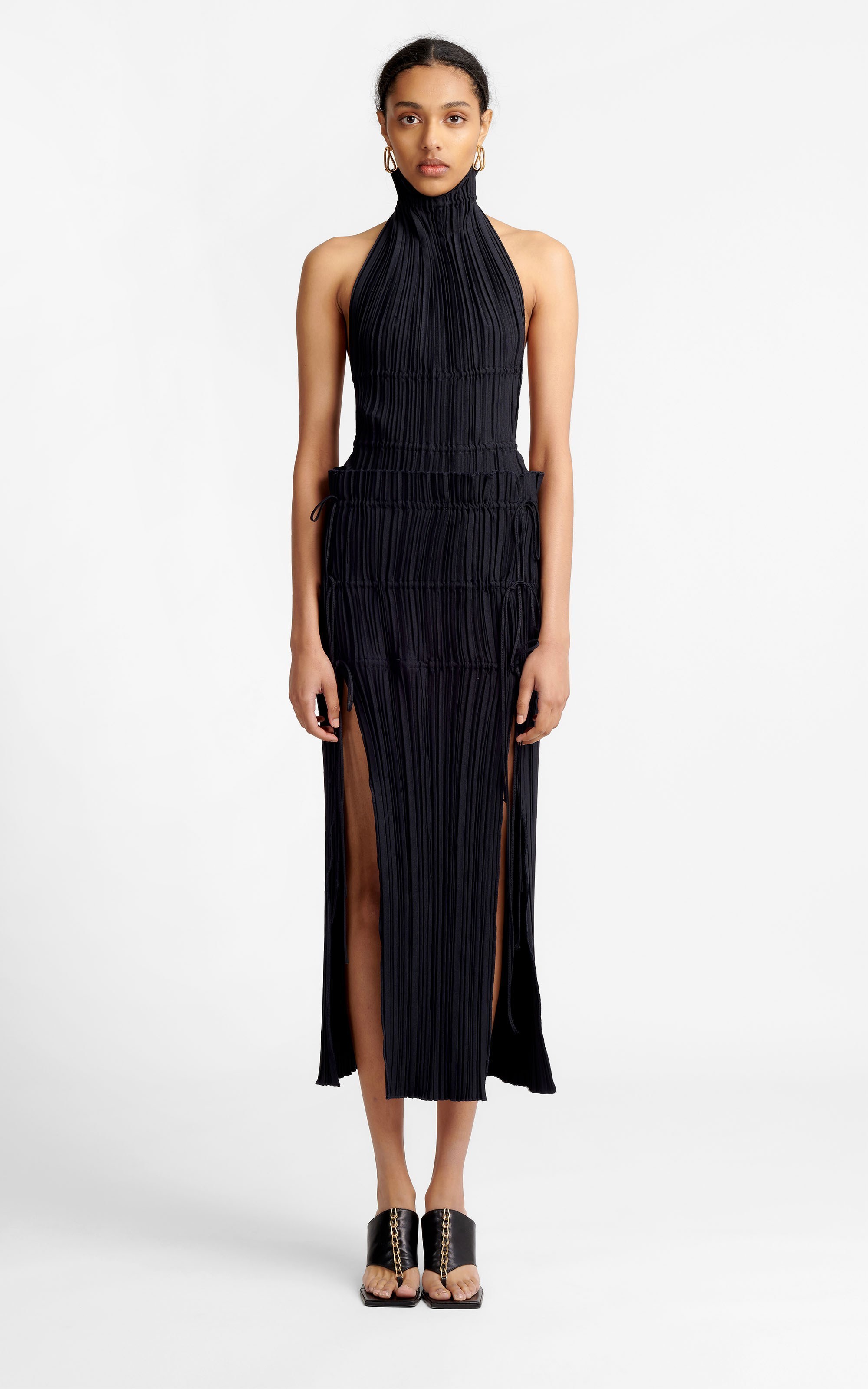 Affordable Dion Lee Channel Pleat Skirt