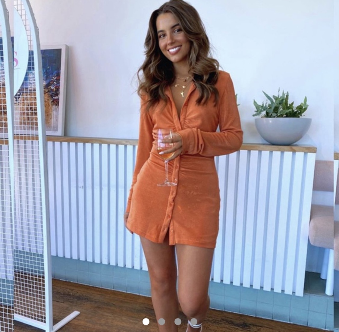 Designer rental Orange With Jean