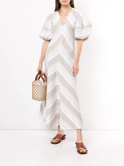 Hire a Lee Mathews Tilda Puff Sleeve Dress