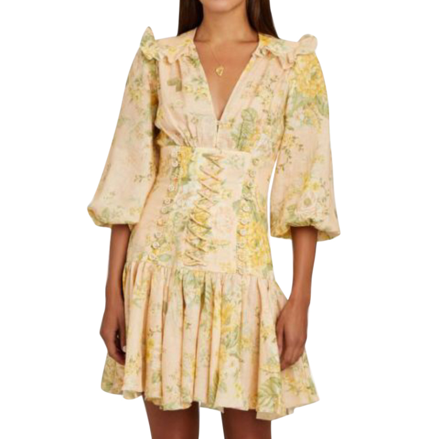 For rent a Zimmermann Amelie Corset Dress