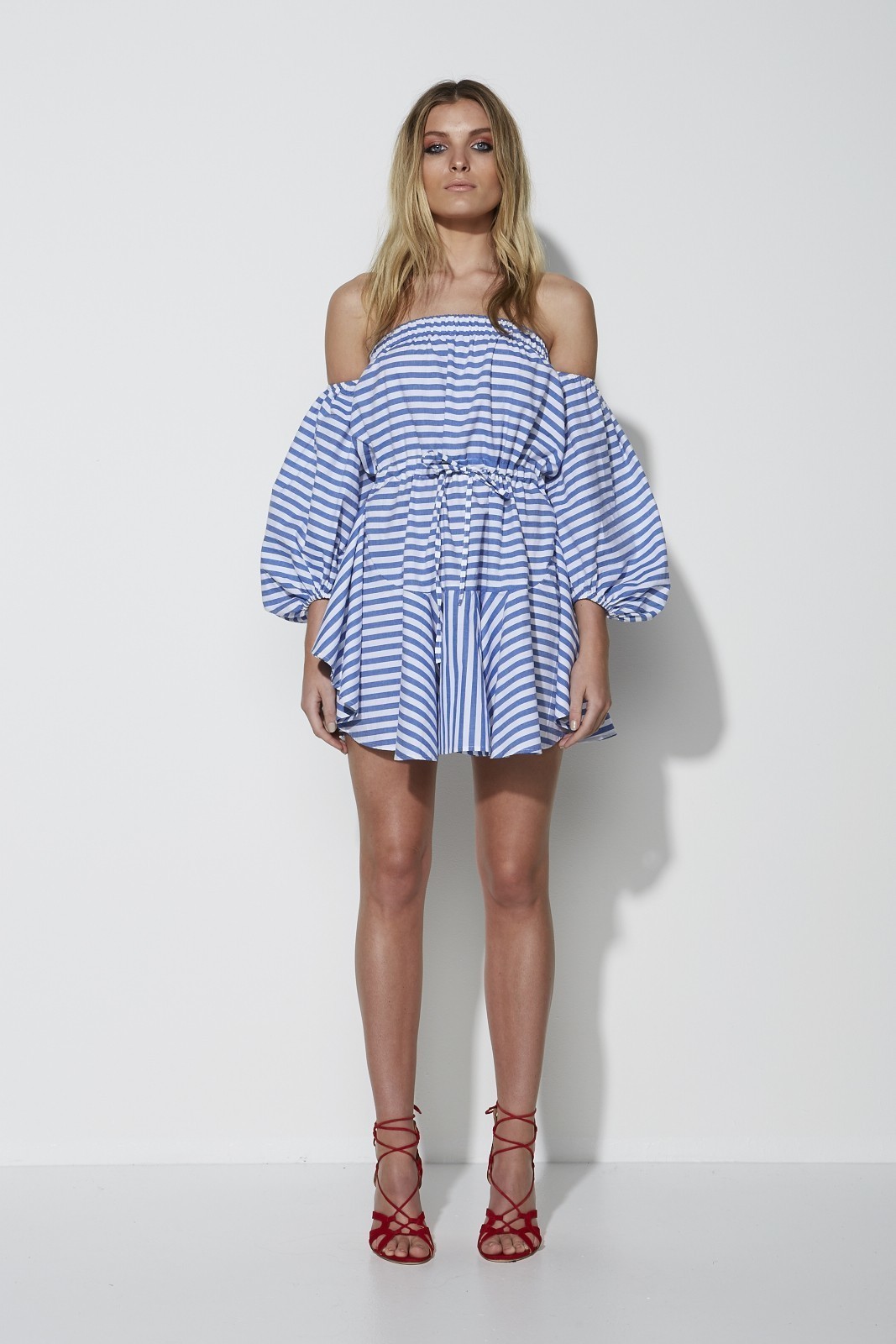 Cheap designer Mossman A Day In The Navy Mini Dress