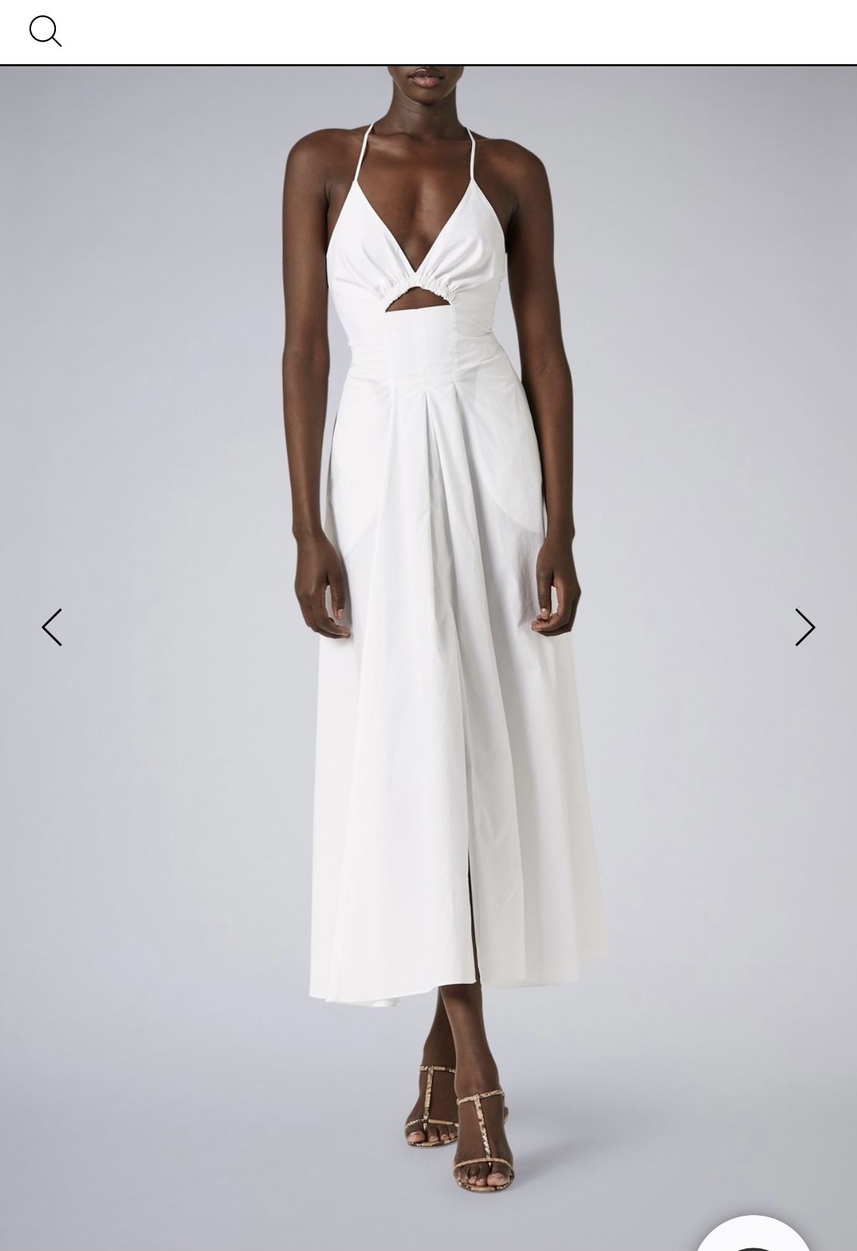 Rent a Scanlan Theodore Cotton Strappy Dress