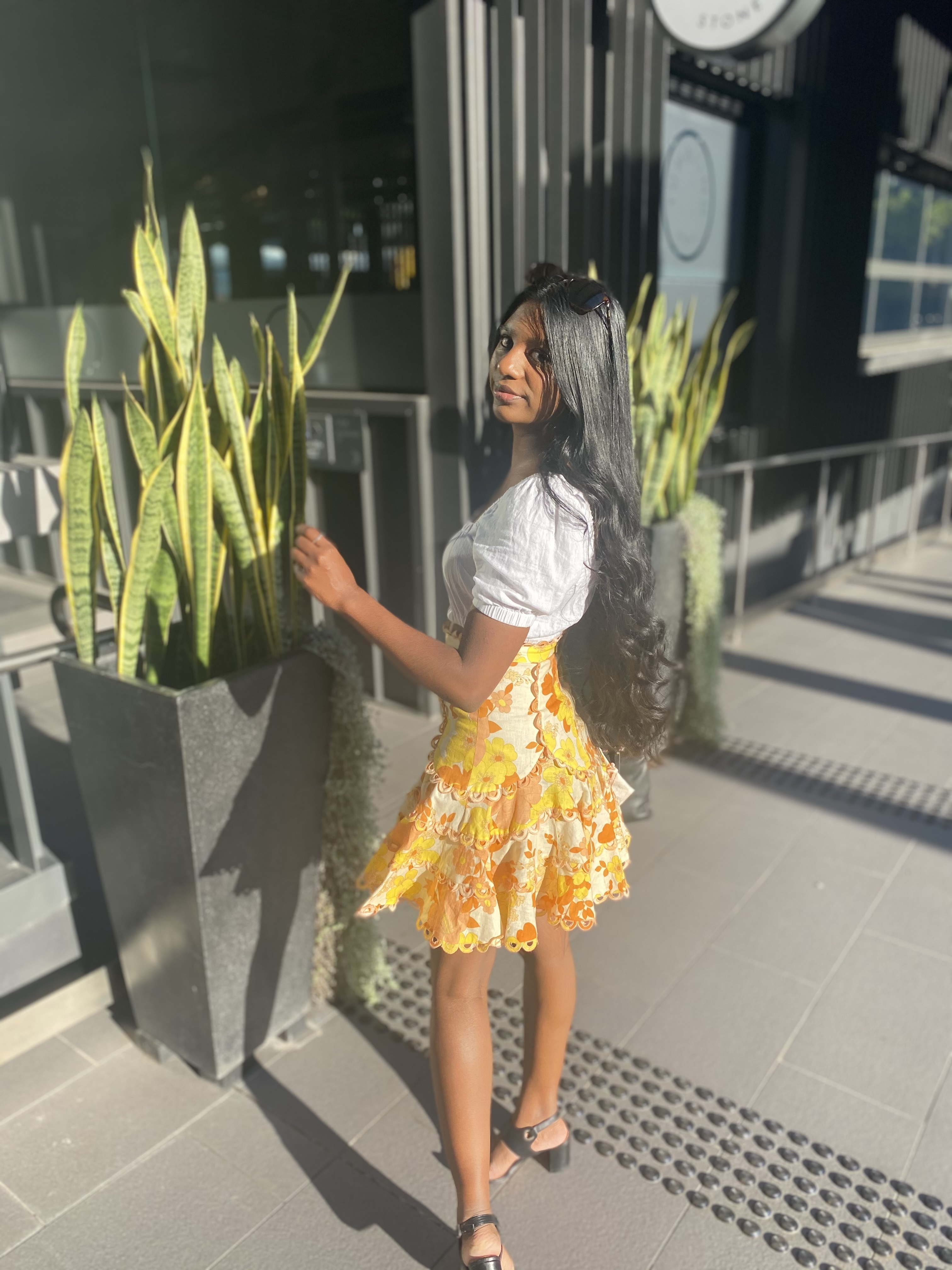 Hire a Zimmermann Primrose Flutter Skirt