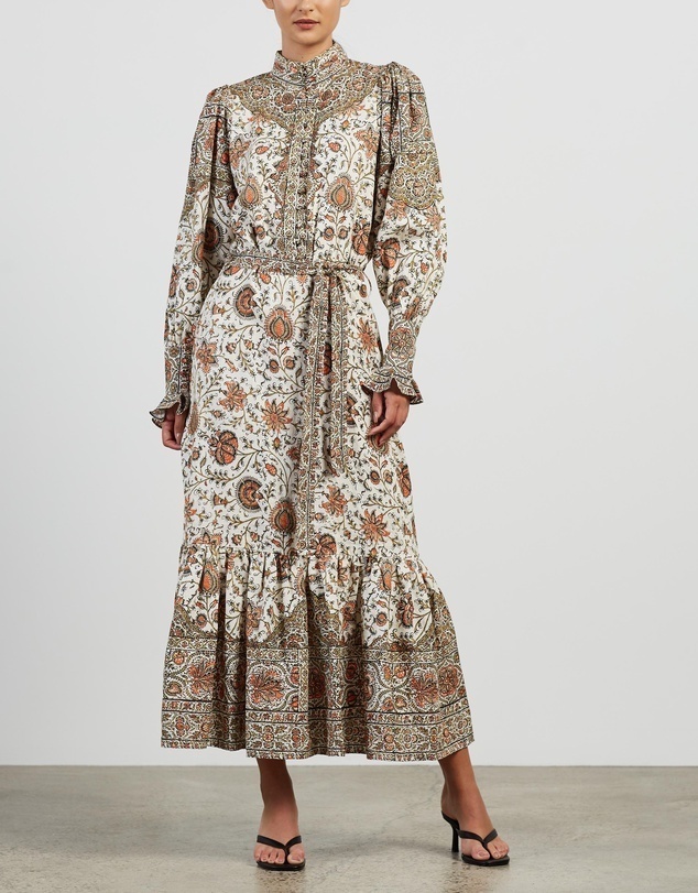 Rental Alemais Yolanda Midi Dress