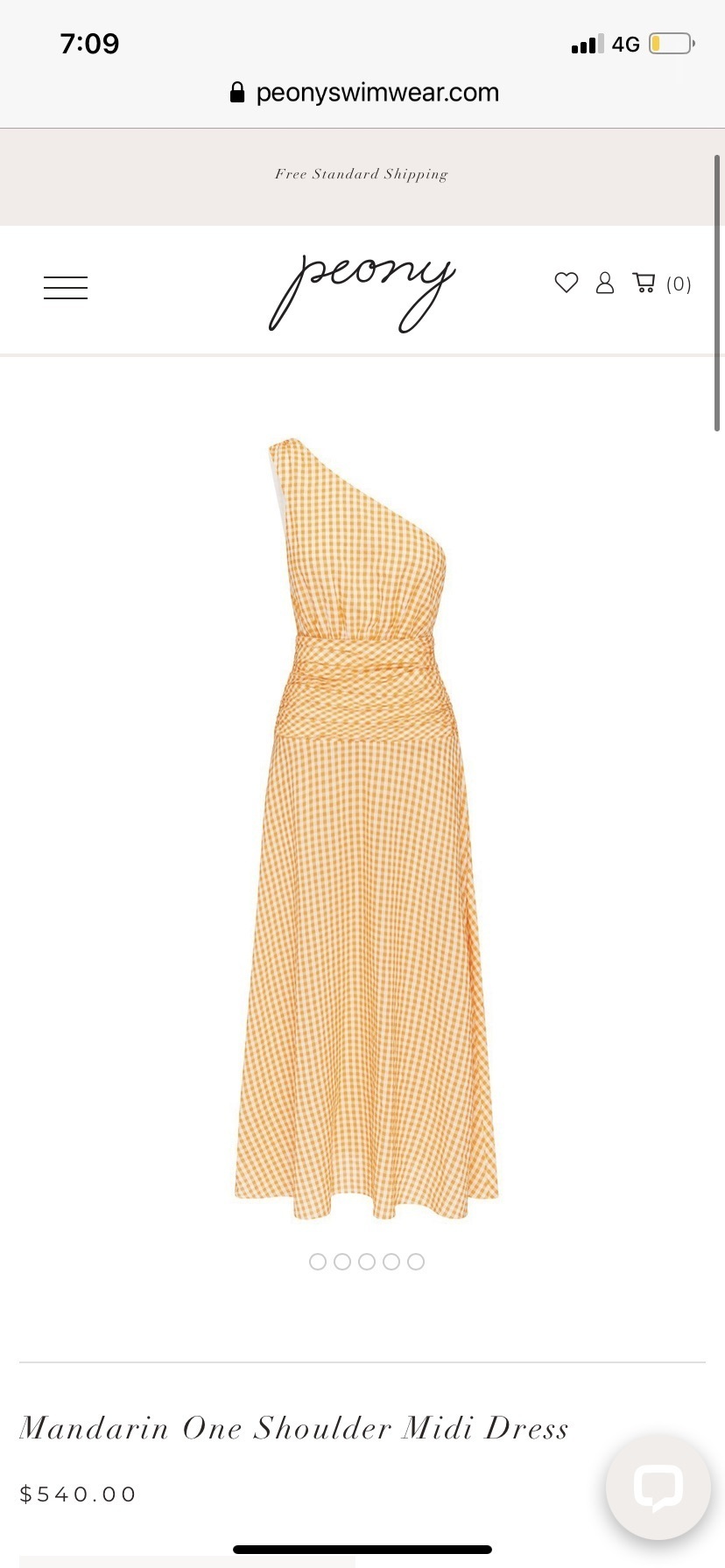 Peony Swimwear Yellow to loan