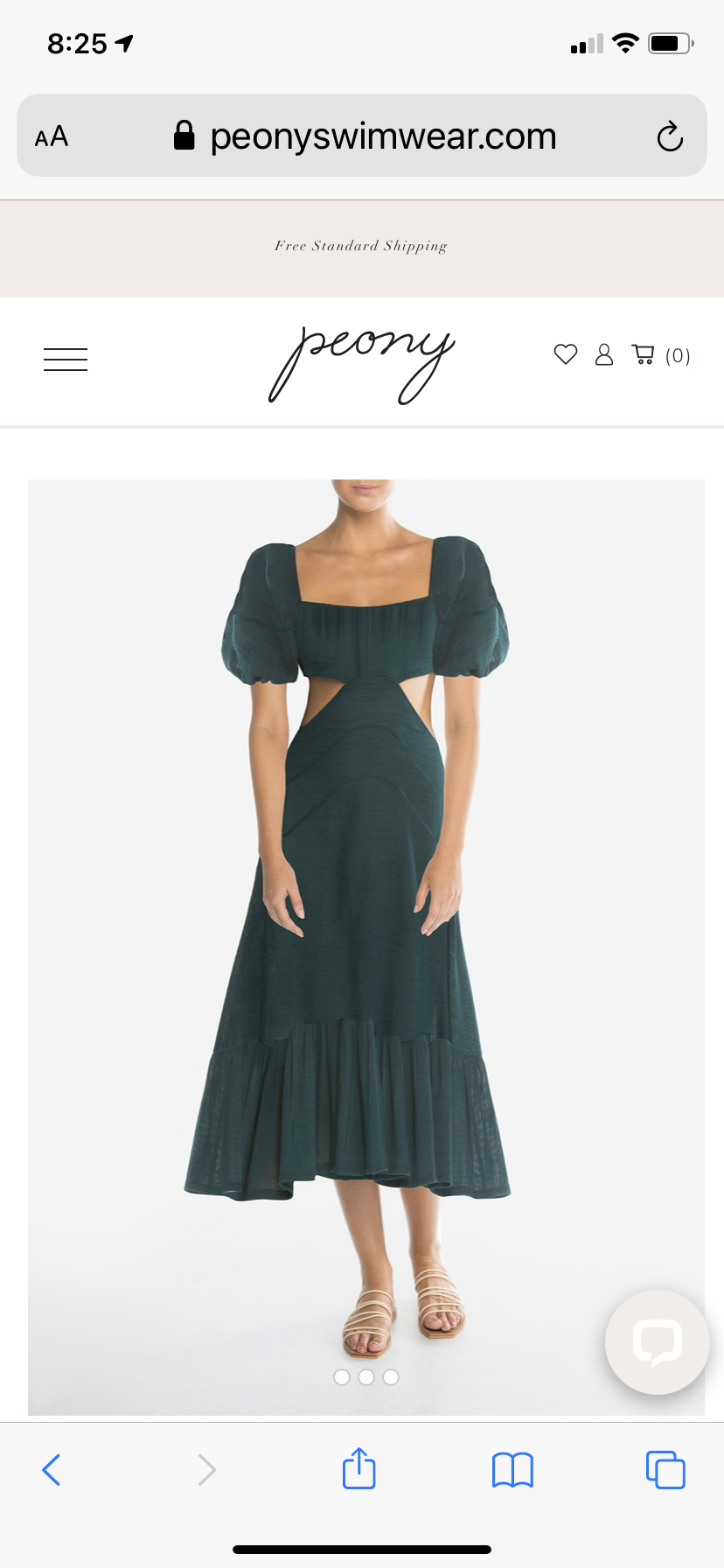 Peony Swimwear Green to borrow