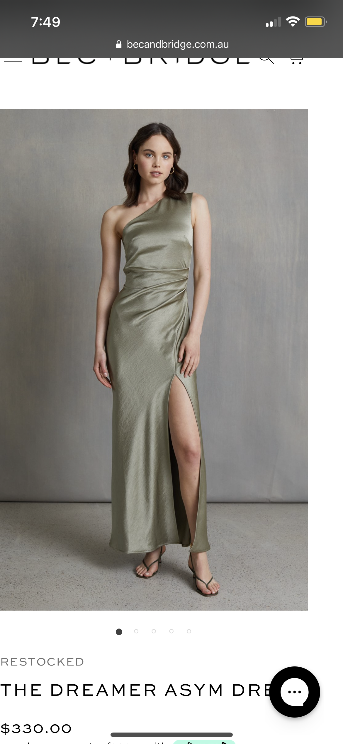 Designer rental Green Bec & Bridge