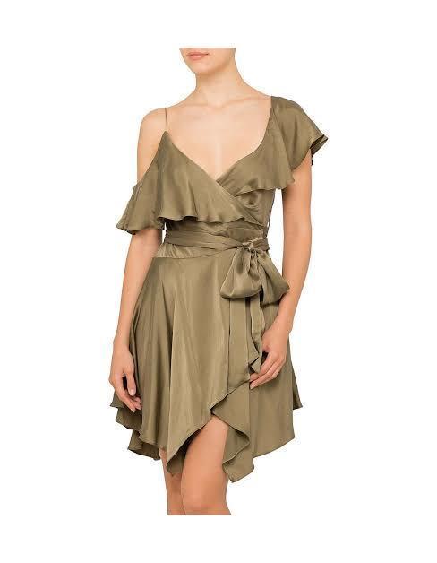 Loan a Zimmermann Aysemetrical Wrap Dress