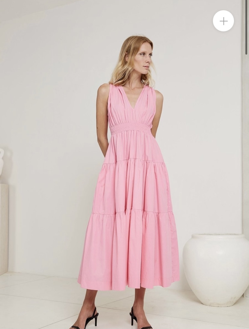 Borrow a Swf Boutique Tiered Maxi Dress