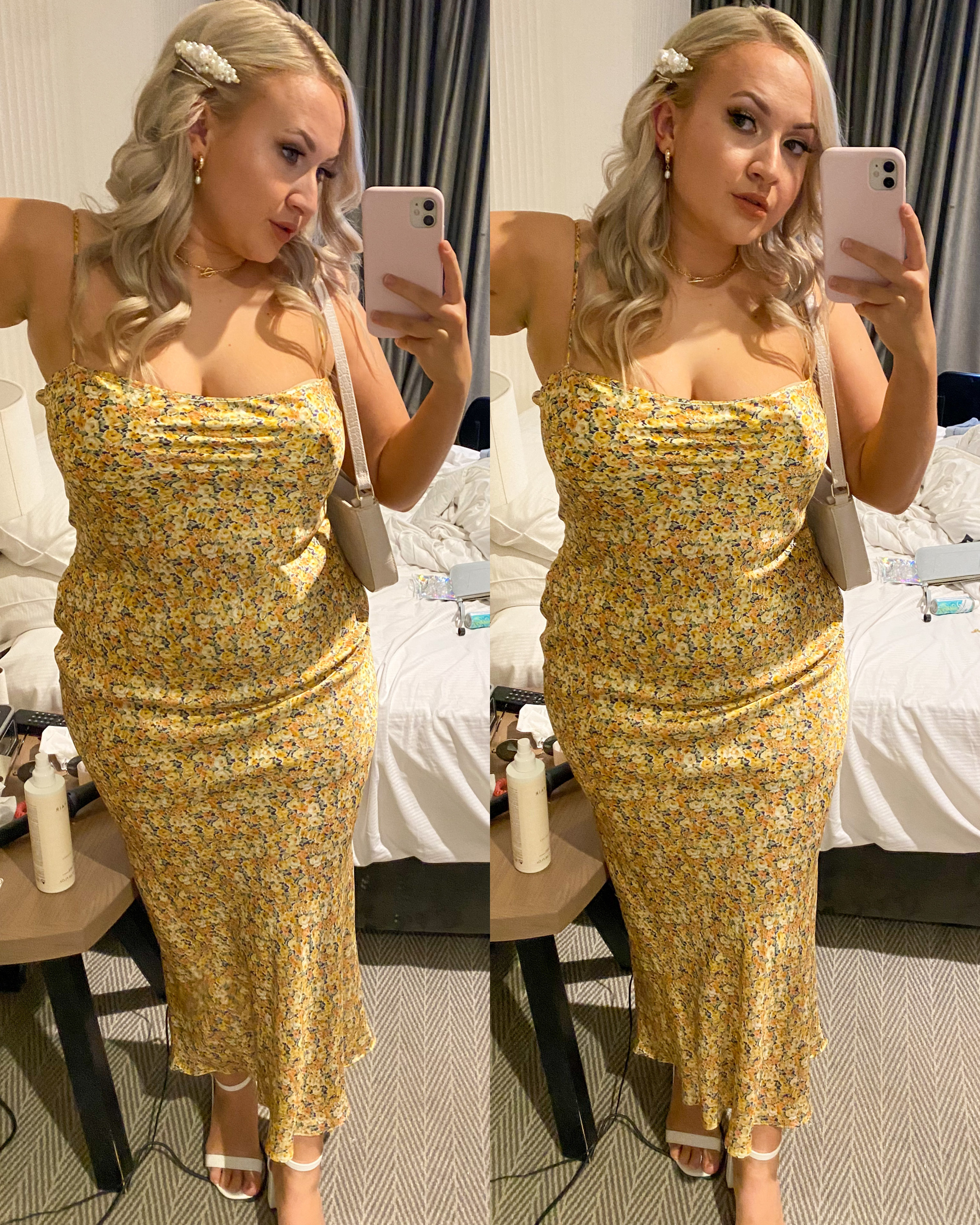 Designer rental Bec & Bridge Golden Fields Silk Maxi Dress