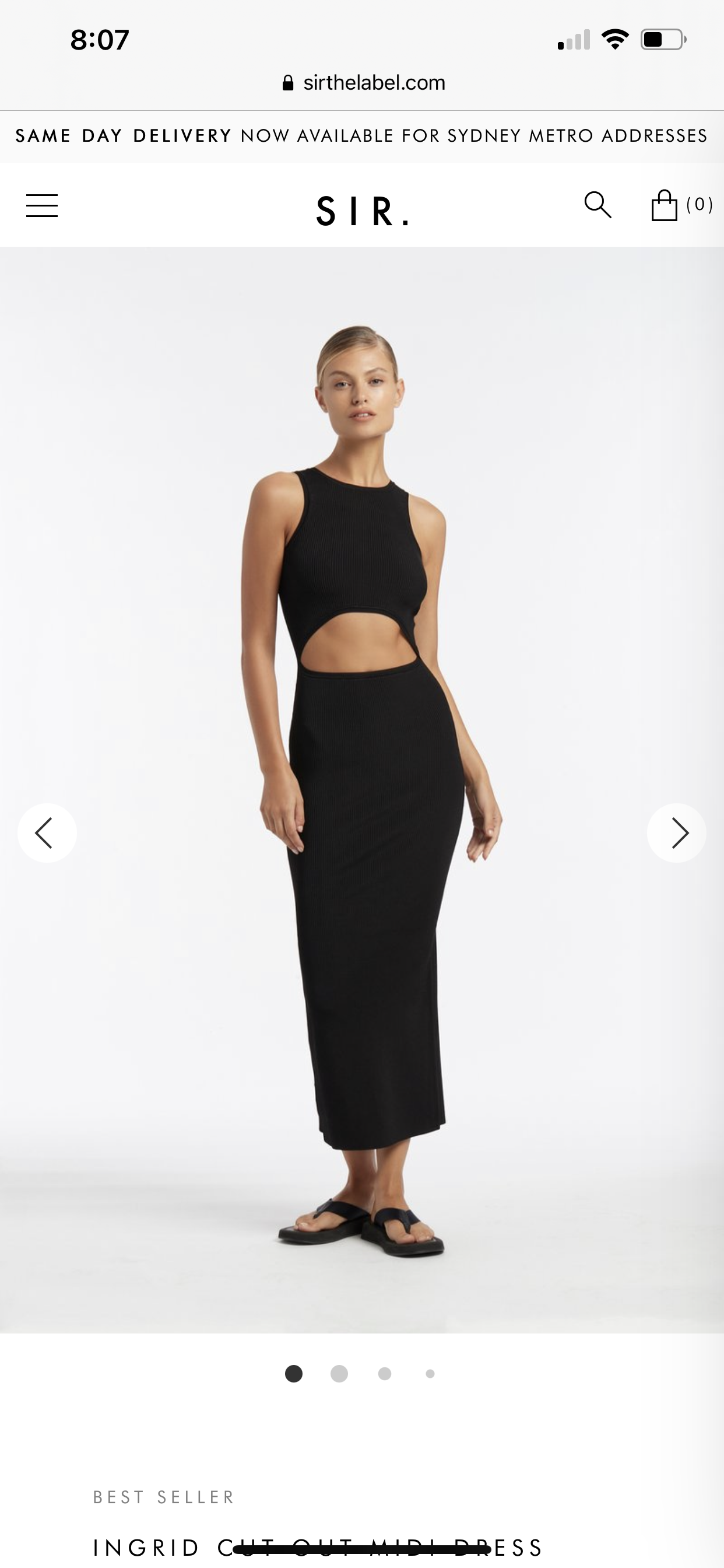 Affordable Sir The Label Ingrid Cut Out