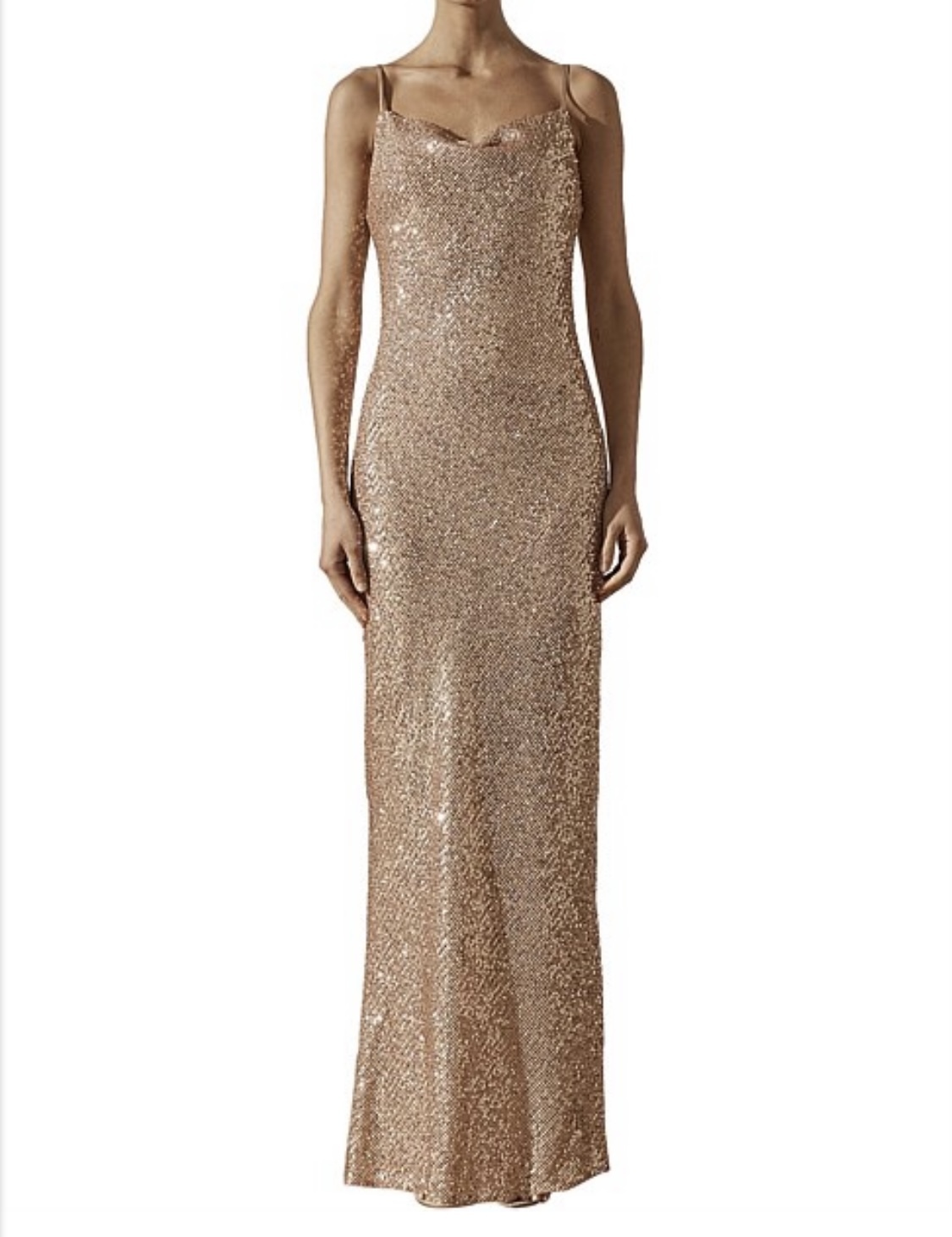 For rent a Shona Joy Soiree Bias Cowl Maxi