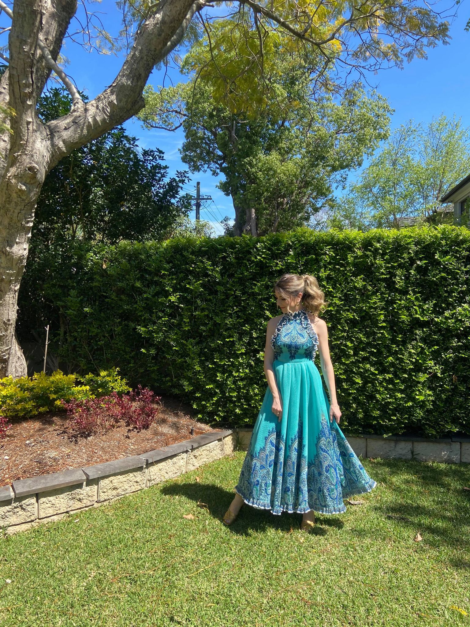 Hire a Zimmermann Moncur Ruffle Neck Pinafore