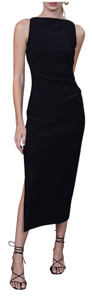 Borrow a Bec & Bridge Artlette Tuck Midi Dress