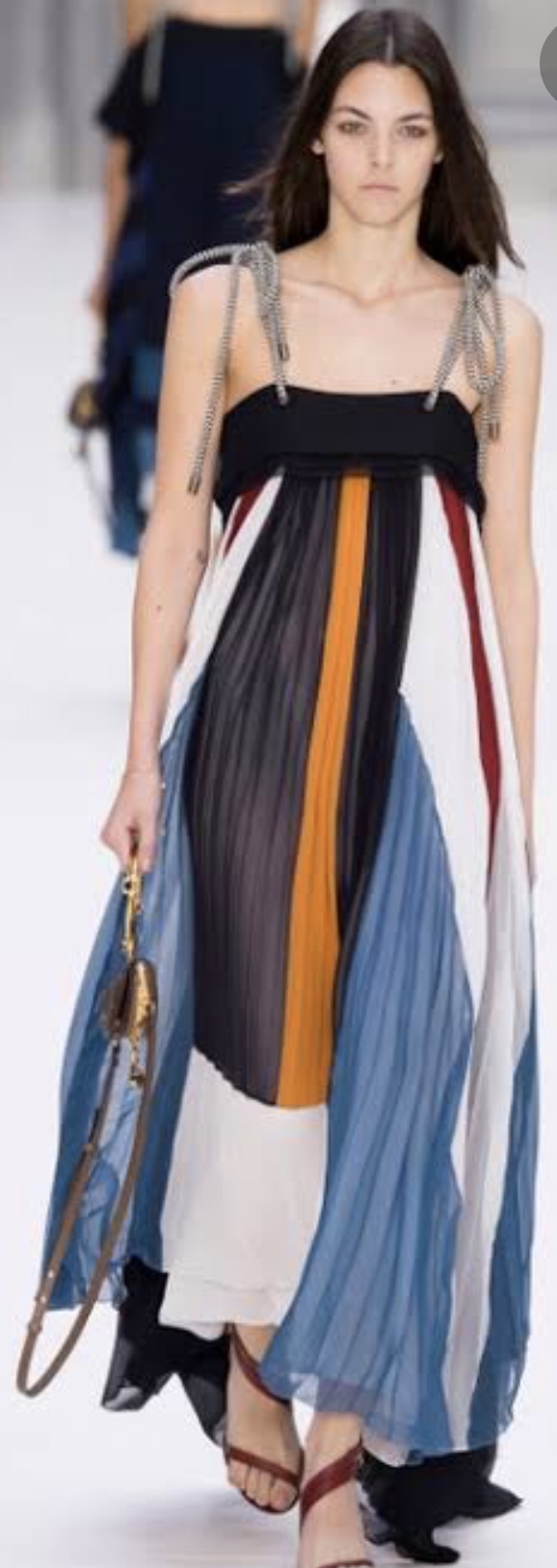 Formal rental Chloé Pleated Plisse Dress