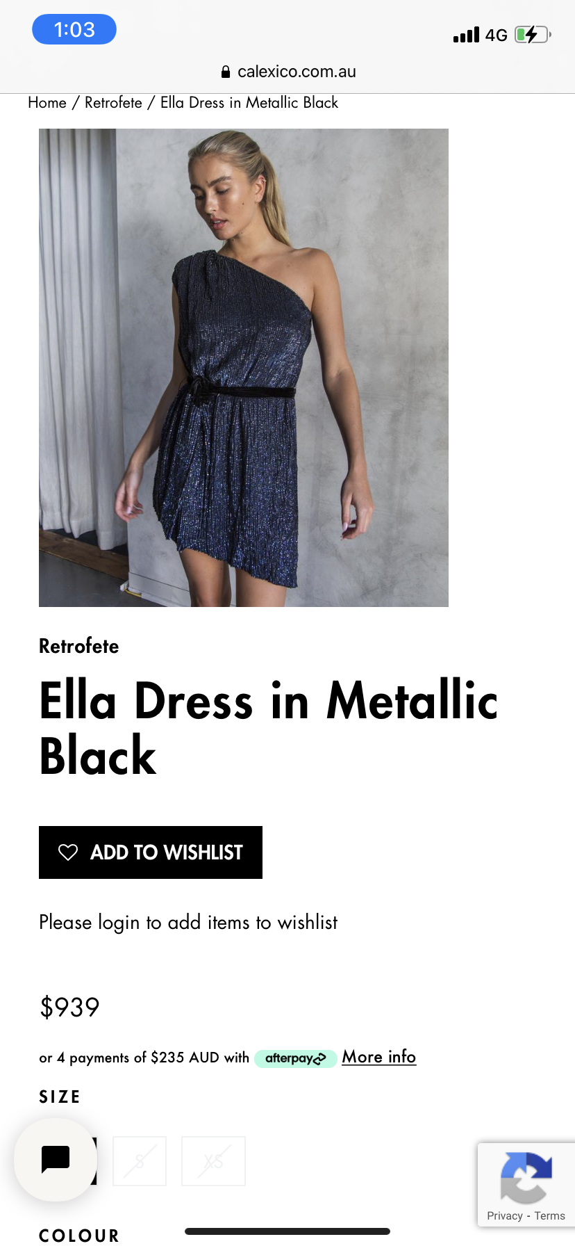 Retrofete Black for hire