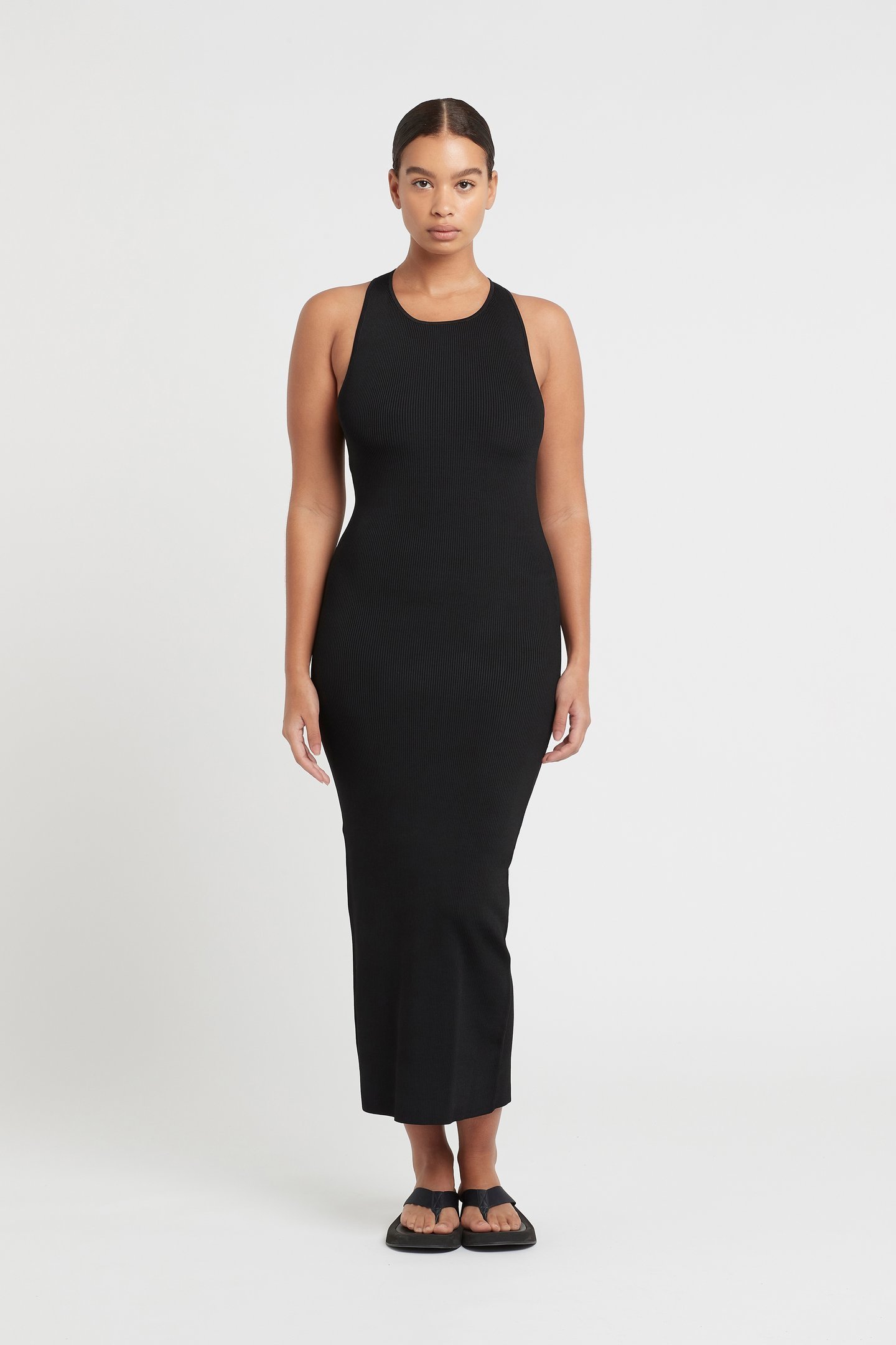 Loan a Sir Marcelle Open Back Dress In Black Size 0