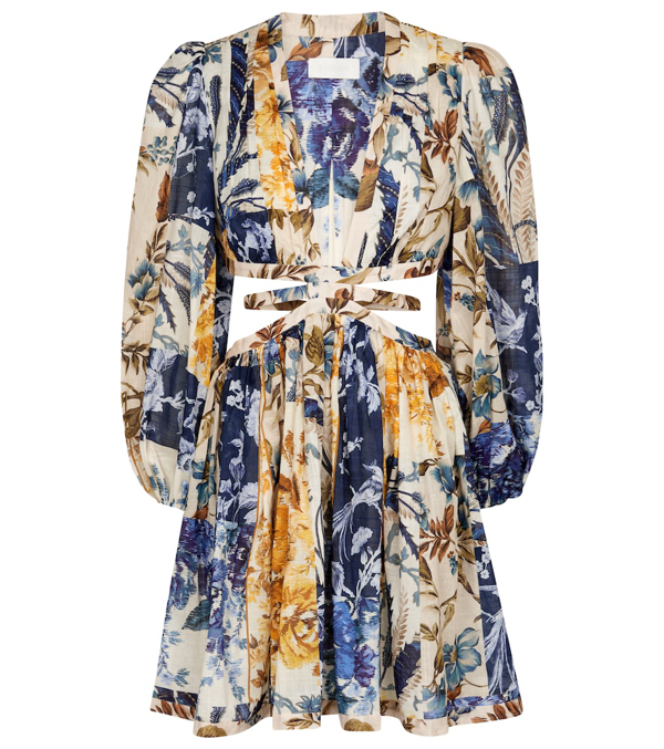 Formal rental Zimmermann Zimmermann Aliane Cut Out Dress
