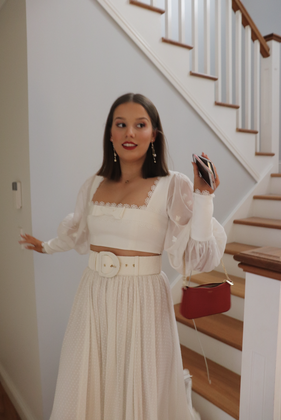 Formal rental Zimmermann Super Eight Dot Maxi Skirt