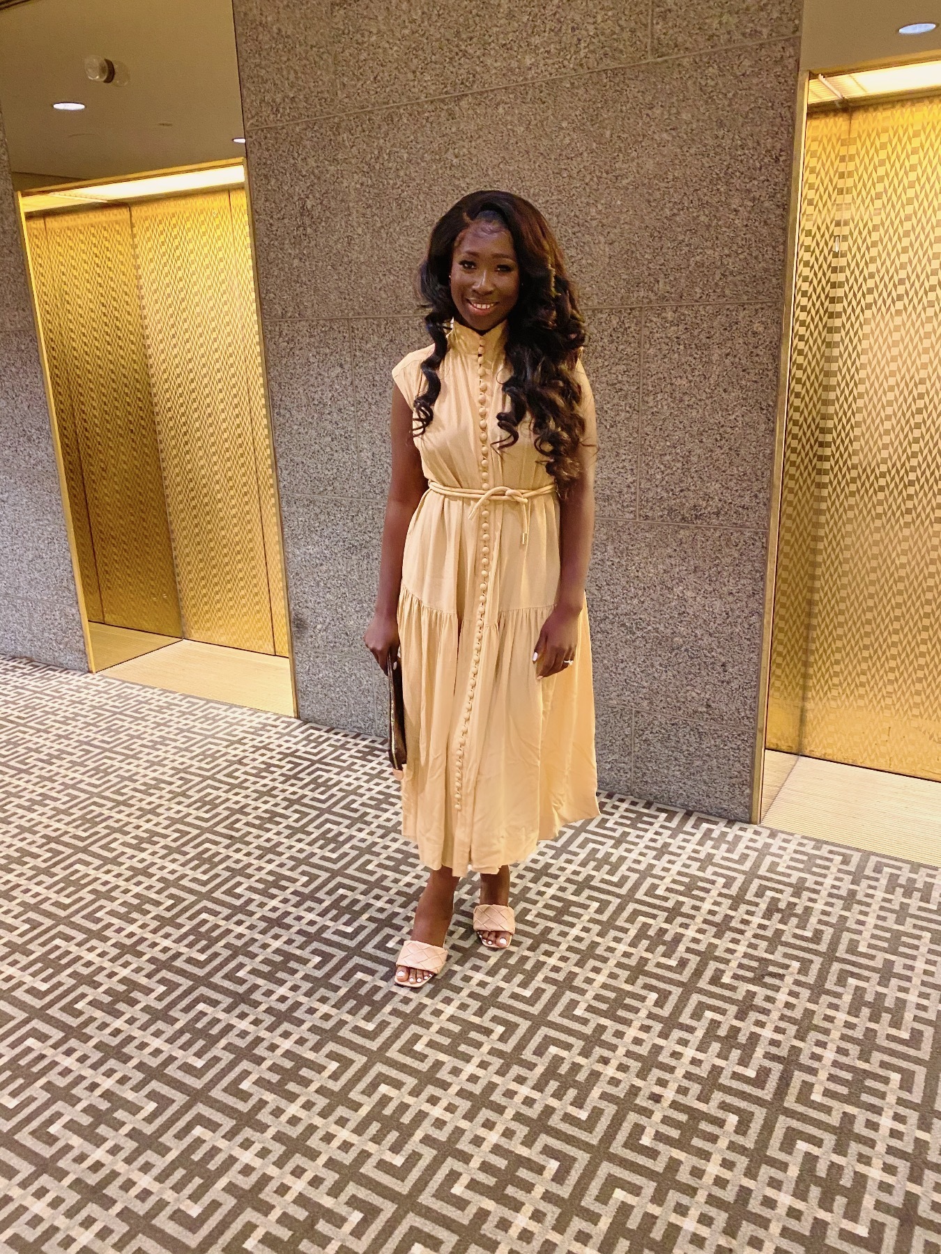 Hire a Zimmermann Silk High Neck Midi