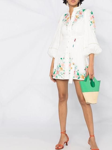 For rent a Zimmermann Fiesta Appliqué Mini