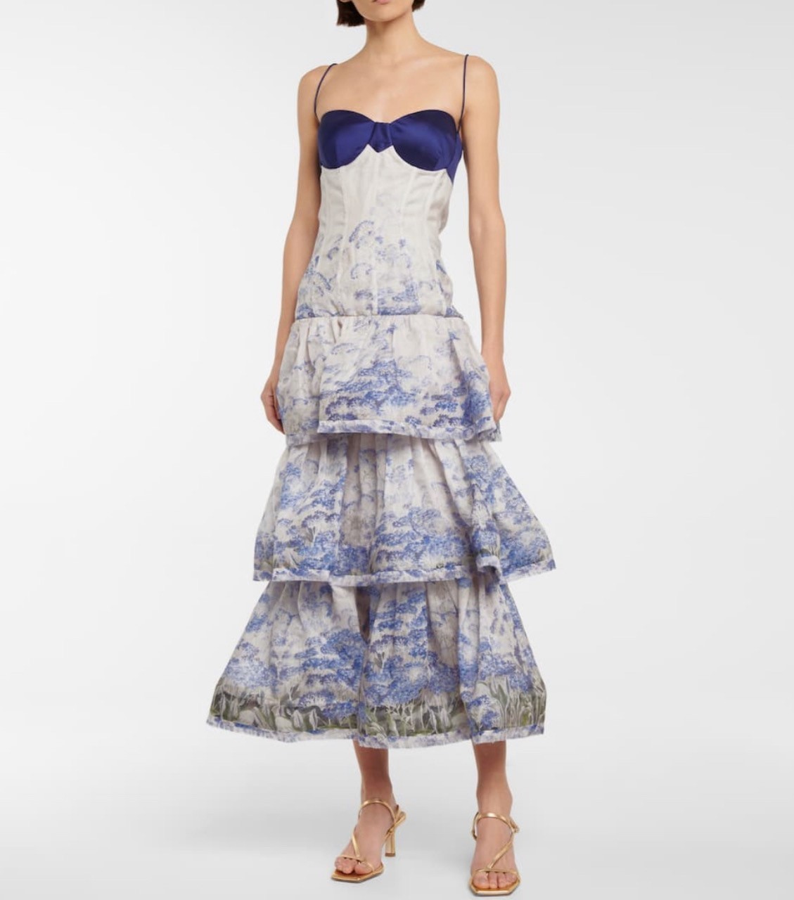 Loan a Zimmermann Luminous Tiered Gown
