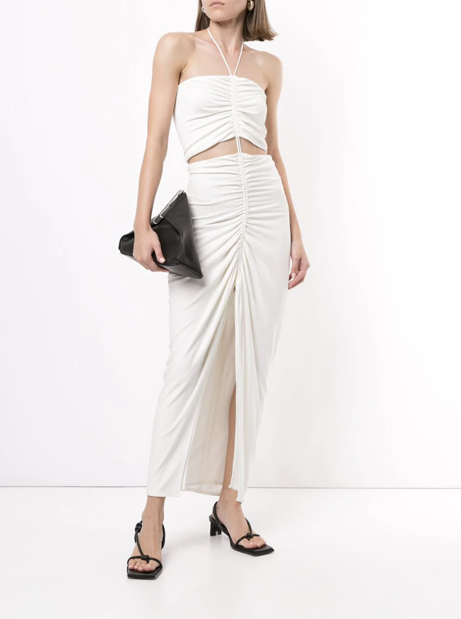 For rent a Dion Lee Gathered Necklace Dress