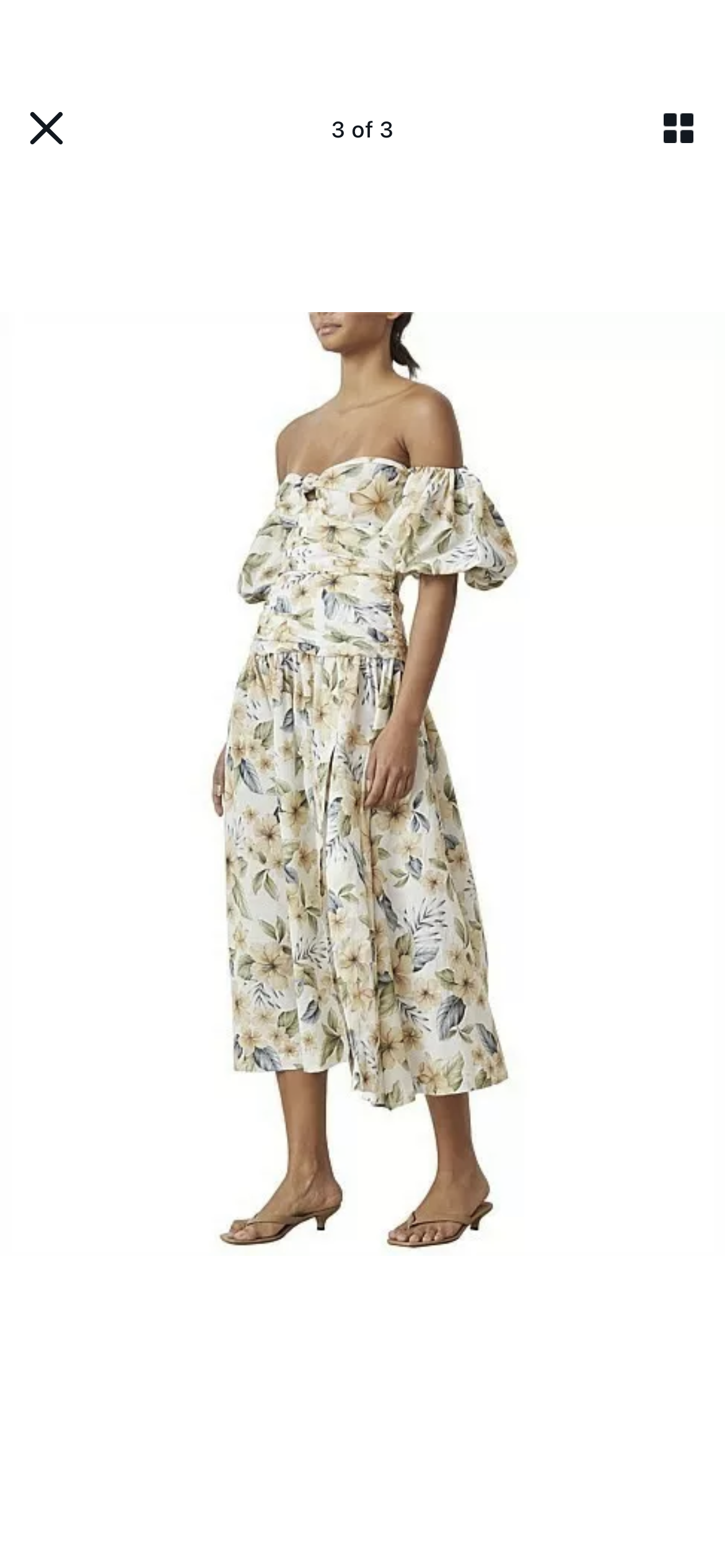 Designer rental Bec & Bridge Fleurette Off Shoulder