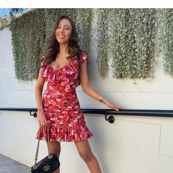 For rent a Talulah Cloud Nine Mini Dress