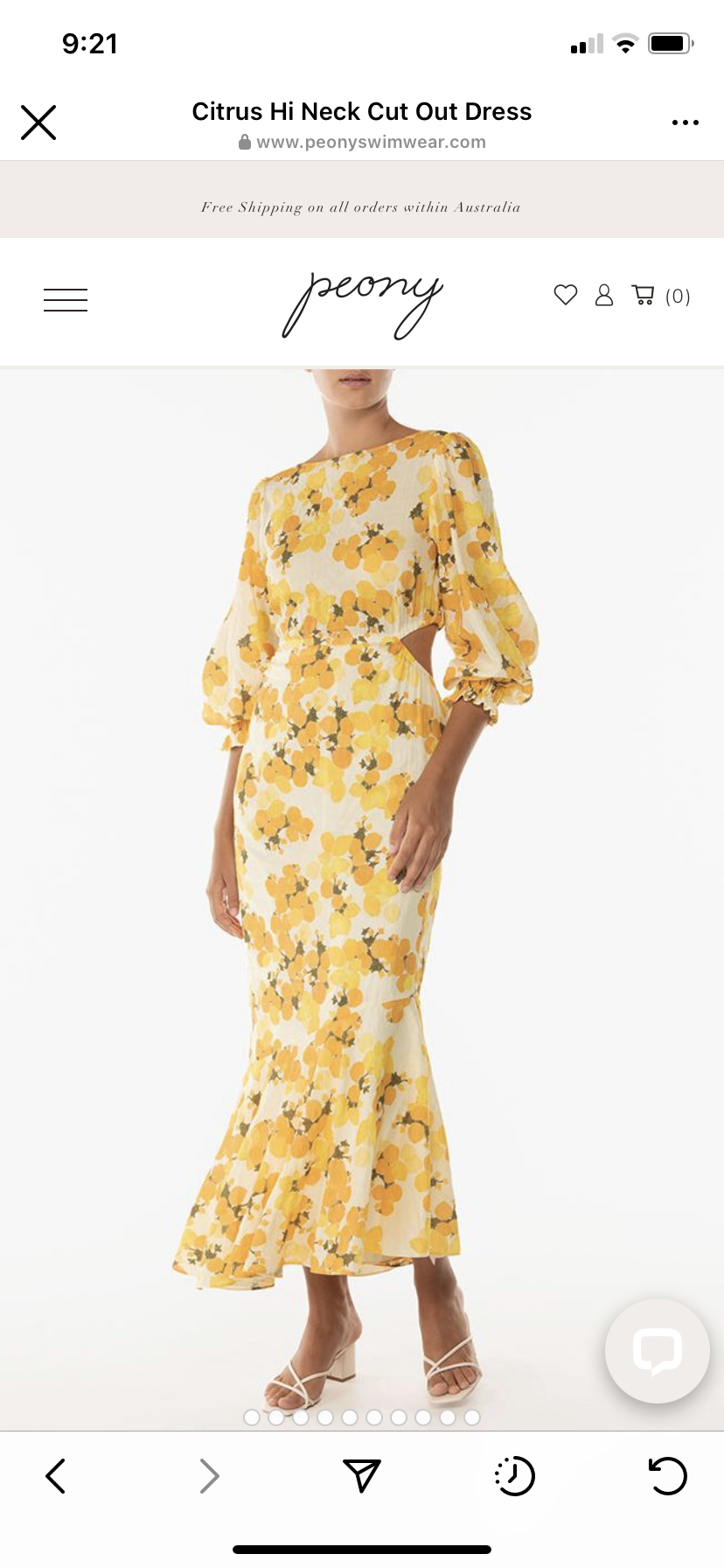 Affordable Yellow Peony Swimwear