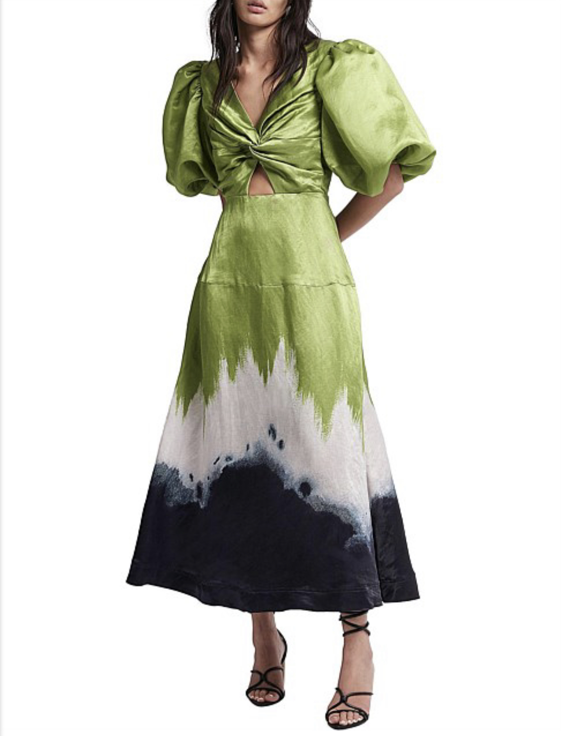 For rent a Aje Arcadian Knot Dress