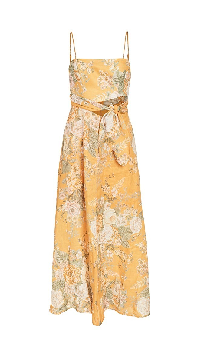 Rent a Zimmermann Amelie Scarf Tie Dress
