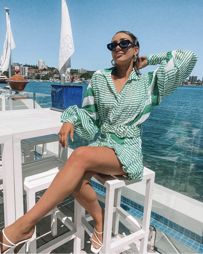 Formal rental Green Mackenzie Mode