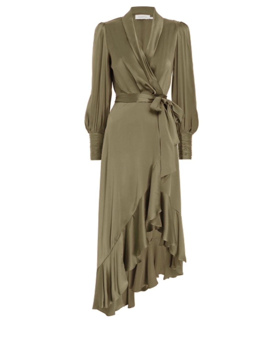 Rental Zimmermann Zimmermann Silk Wrap Midi Dress