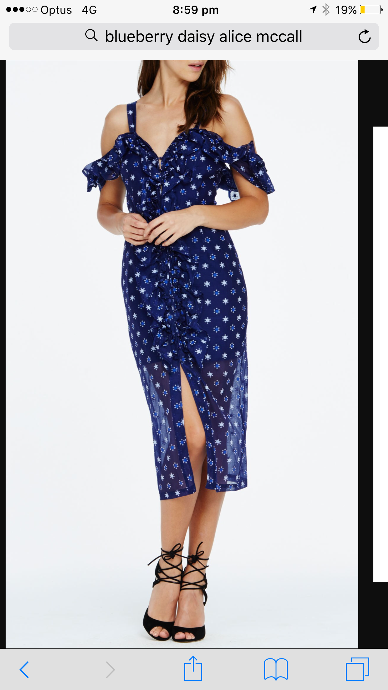 Alice Mccall Blue for hire