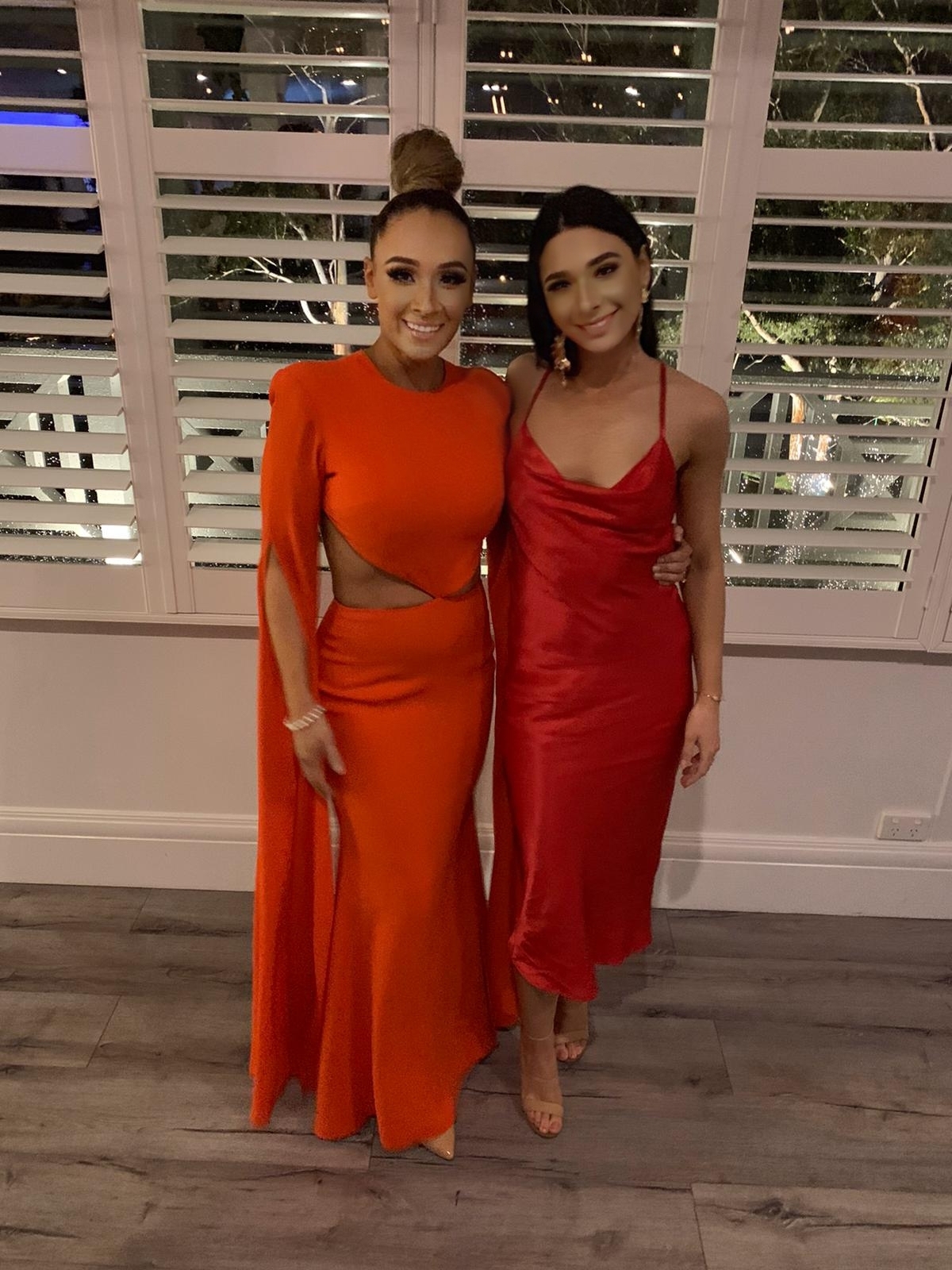 Rent a Alex Perry Red Cut Out Gown