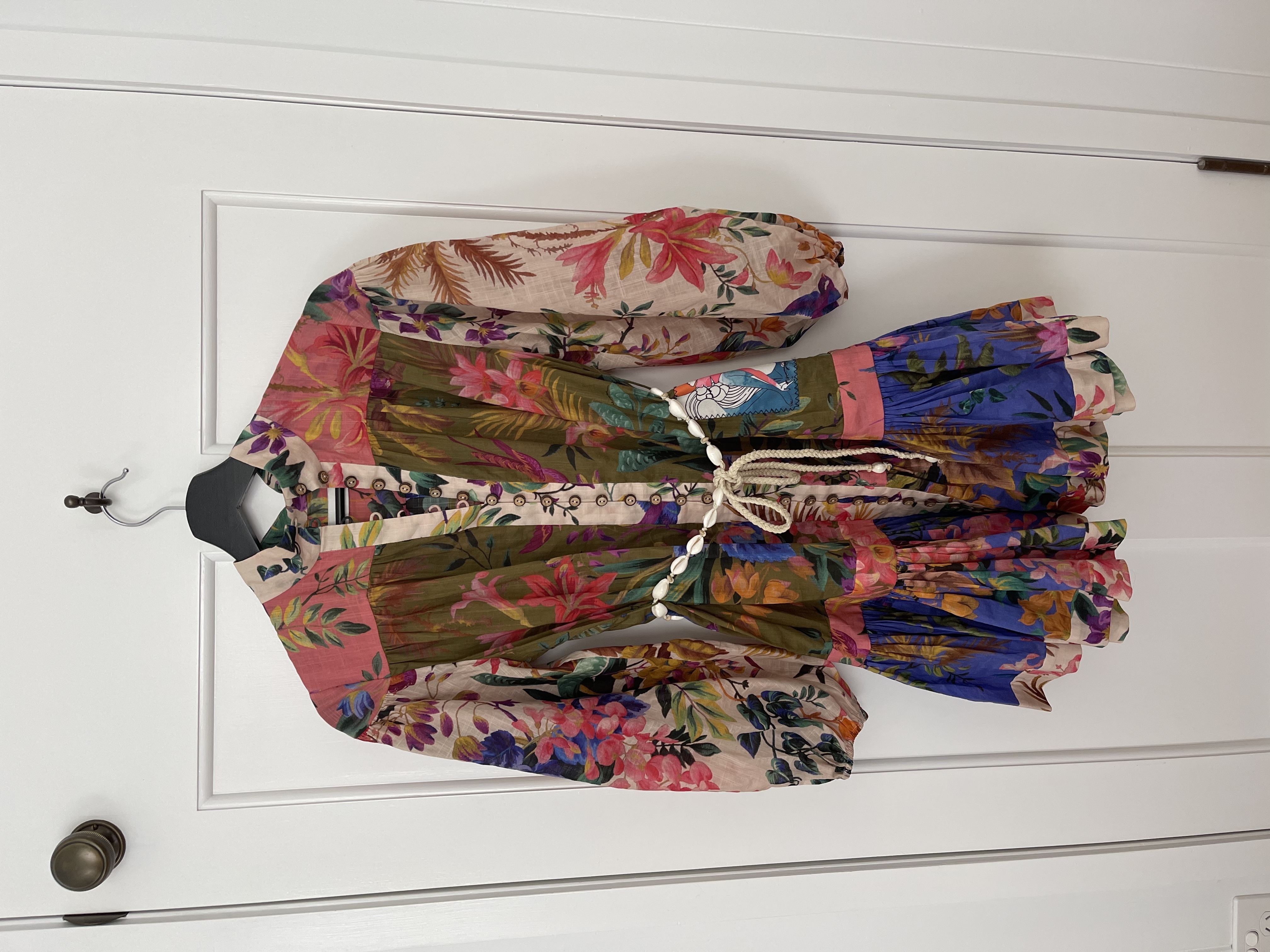 Affordable Zimmermann Zimmermann Tropicana Mini Dress Size Op Rrp $595