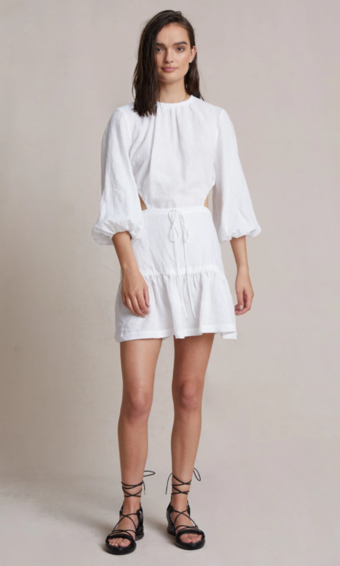 For rent a Bec & Bridge Arlington Mini Dress Ivory
