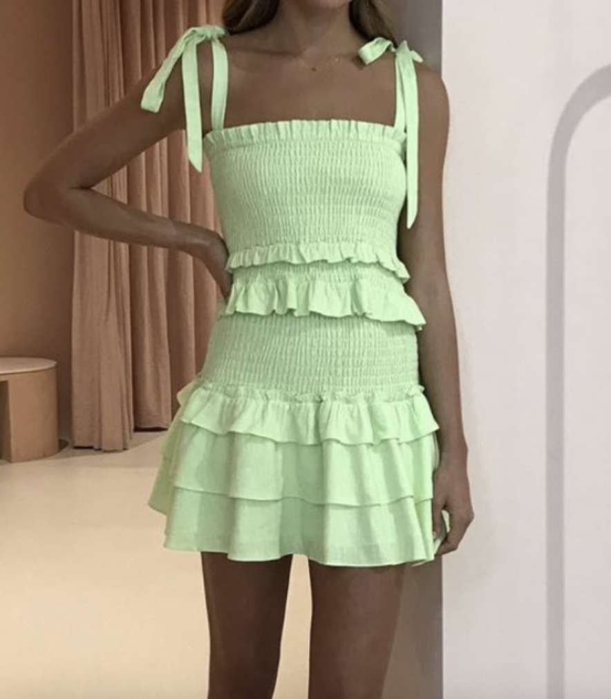 For rent a Issy Issy Mirage Set In Key Lime Size 8