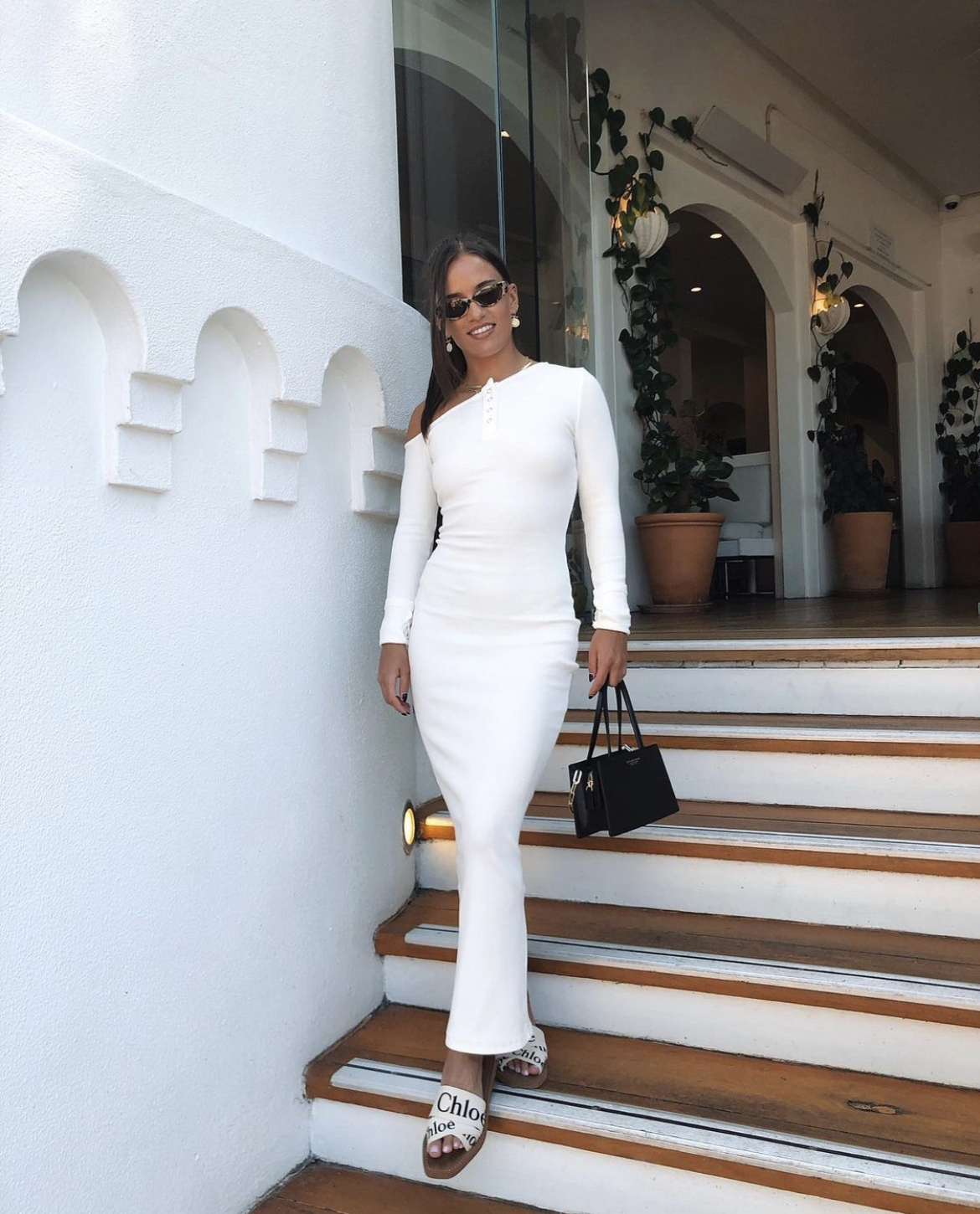 Rental Johansen Pinot Dress Off White