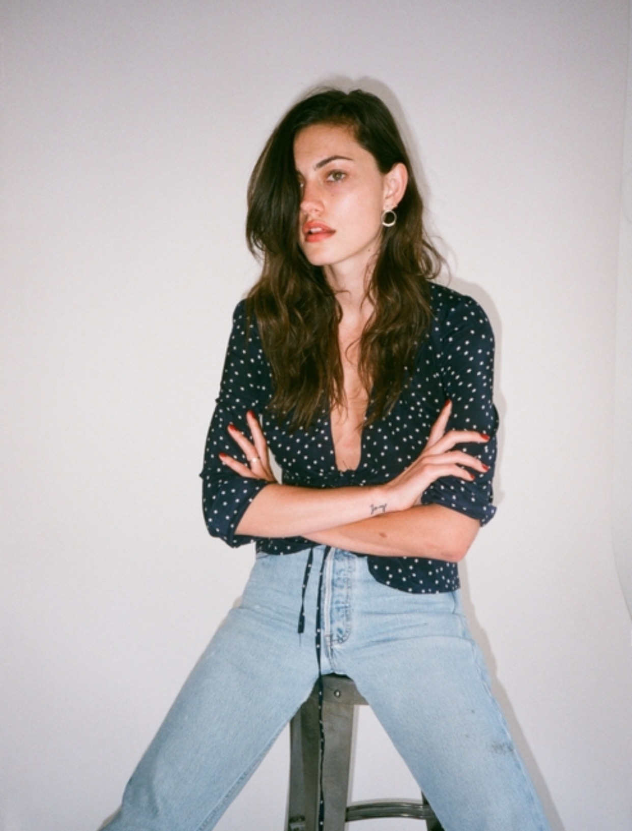 Rent a Realisation Par Bianca Navy Star Top