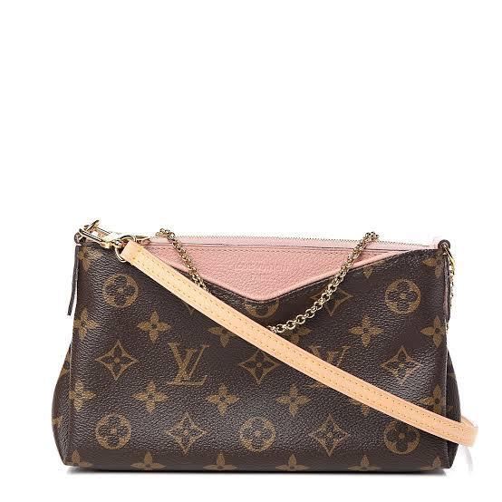 Loan a Louis Vuitton Pallas Clutch Monogram